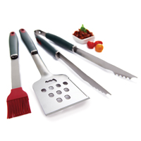 TOOL SET BBQ SS RESIN HDL 3 PC