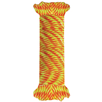 PARACORD 550 NYLN YEL/ORG 50FT
