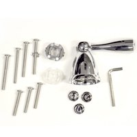 FAUCET HANDLE LEVER CHROME