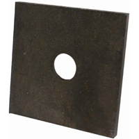 Bearing Plate 3x3x1/4in Steel