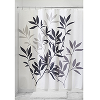 35620 LEAVES SHWR CURTAIN