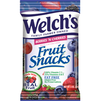 CANDY WELCH'S FRUIT SNACKS