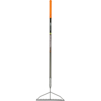 RAKE GARDEN ALUMINUM HANDLE