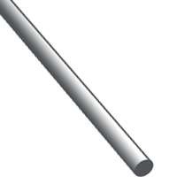 K & S 503 Music Wire, 0.055 in Dia, 36 in L, Steel, 300,000 to 331,000 psi
