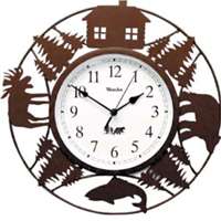 34118 WROUGHTIRON WALL CLOCK12