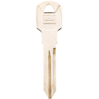 11010B89 Key Blank, Brass, Nicke