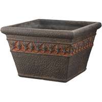 SQUARE PLANTER 14IN
