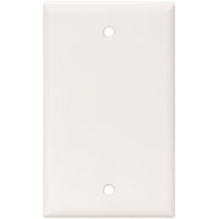 PLATE BLANK 1G WHITE