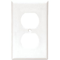 PLATE/RECEPTACLE 2132W WHITE