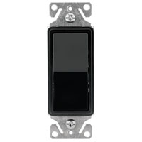 15A BLACK DECORA SWITCH