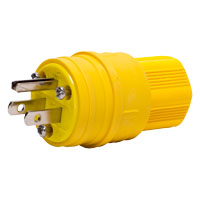 GROUNDED WATERTIGHT PLUG