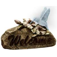 91362 HUMMINGBIRD WELOME ROCK