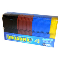 BROADFIX SMU120A-US Small U-Shim, 1-3/4 in L, 2-1/8 in W, Polypropylene,