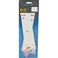 STRAP HINGE 8IN XHVY DUTY SS