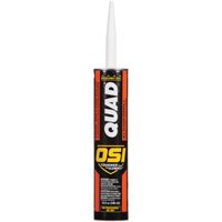 OSI 1642878 Advanced Formula Sealant, White, 7 days Curing, 20 to 100 deg F, 10 oz Cartridge