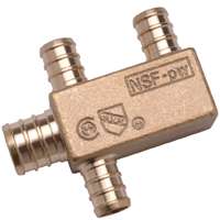 QME4333X BRS MINI-MANIFOLD 3/4