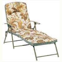 STEEL FOLDING PADDED LOUNGE