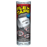 Flex Seal TFSCLRR1210 Repair Tape; 10 ft L; 12 in W; Clear