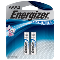 BATTERY AAA LI 2PK ENERGIZER