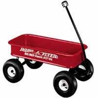 WAGON TOY CLASSIC BIG RED RADI