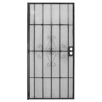 DOOR 32X80 SECURITY SCREEN ST BK