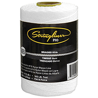 35453 TWINE 500' BRAIDED WHITE