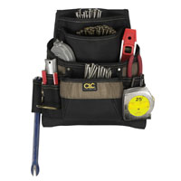NAIL/TOOL BAG 11PKT POLYESTER