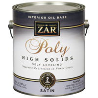 34813 SATIN POLY STAIN GAL.