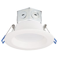 LIGHT RCSD LED ALUM WWHT 4IN
