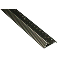 GRIPPER CARPET ALUM PWTR 36 IN