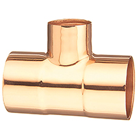 TEE COPPER WROT 2X2X1