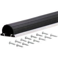 WEATHERSTRIP GARAGE DR 9FT BLK