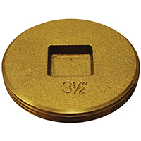 42744 BRASS CLEANOUT PLUG