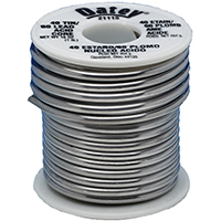 Oatey 21115 Acid Core Wire Solder, 1 lb, Solid, Silver, 360 to 460 deg F