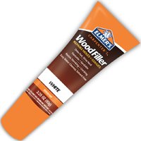 Elmers E855 Wood Filler; Paste; Mild Acrylic; White; 3.25 oz Tube