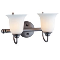 WALL SCONCE 2-LIGHT PEWTER