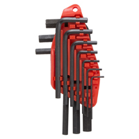 KEY HEX SET 10PC SAE SHORT ARM