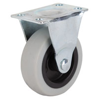 3IN TPR RIGID PLATE CASTER