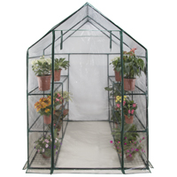 Greenhouse Zipper Lg 56X56X77"