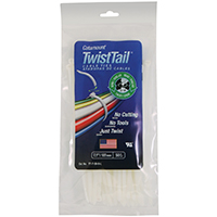 TT-7-30-9-L TIES CABLE 7IN WHT