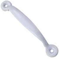 DOORPULL STEEL 4-3/4 IN WHITE