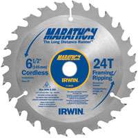 IRWIN 6-1/2" 24T CARBIDE BLADE