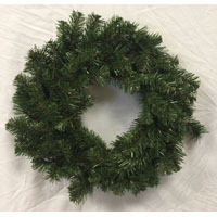Xmas Wreath 24in Sheard Nble Fir