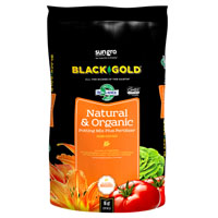 sun gro BLACK GOLD 140204016QTP Potting Mix, Granular, Brown/Earthy, 120 Bag