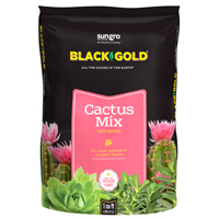 sun gro BLACK GOLD 14106202.CFL1P Cactus Mix, 1 cu-ft Coverage Area, 8 qt