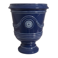 URN PORTER GLOSS NAVY 18IN