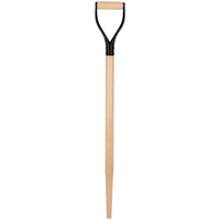 HANDLE SHOVEL STEEL D WOOD 30IN