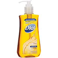 Dial Manufacturing 1908686 Hand Soap; Liquid; Gold; 7.5 oz Bottle