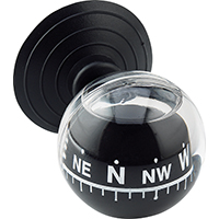 GENUINE VICTOR 22-1-00371-8 Ball Compass, Black
