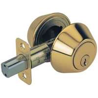 MIN-D102PB-BP-3L DEADBOLT KA3 BR